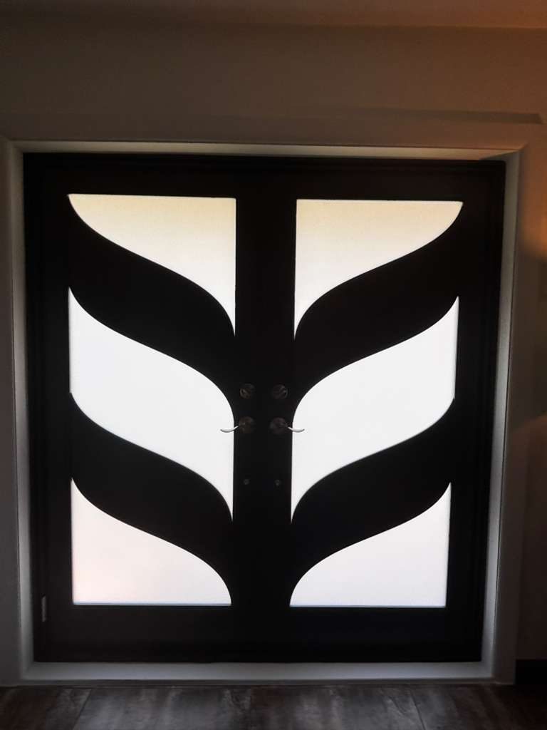 Double door installation